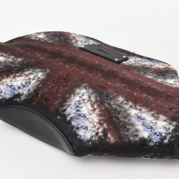 ALEXANDER MCQUEEN De Manta Clutch - Picture 2 of 8